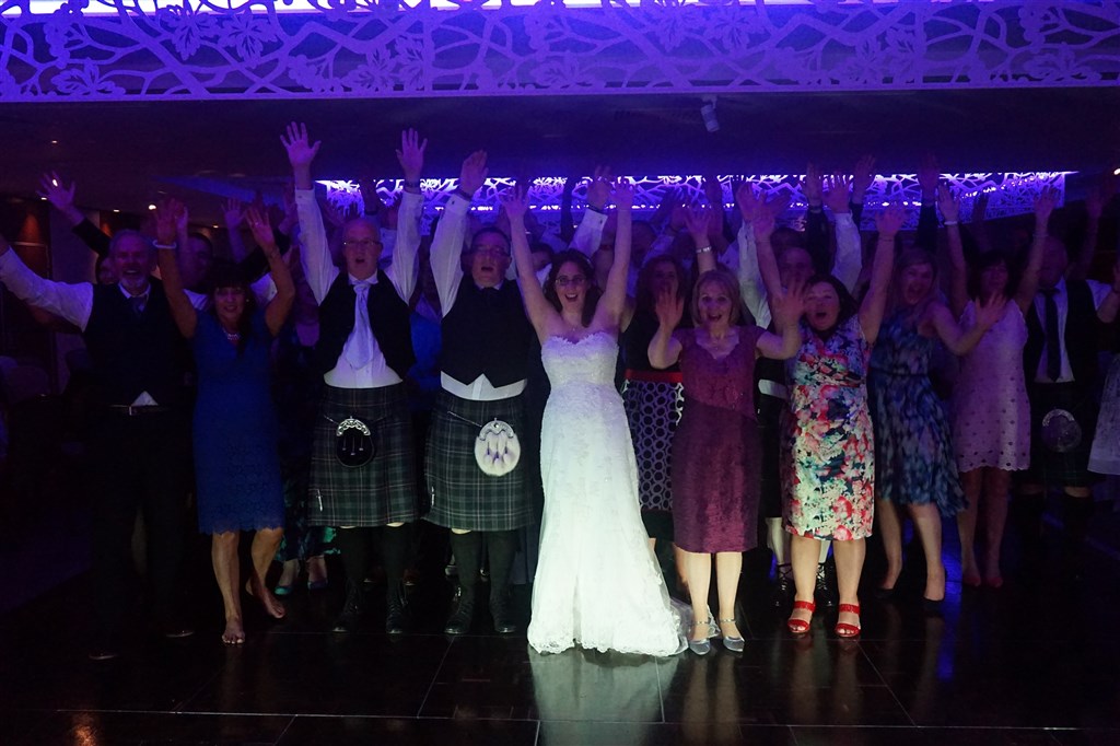 Pulse wedding band at Marriott Dalmahoy near Edinburgh