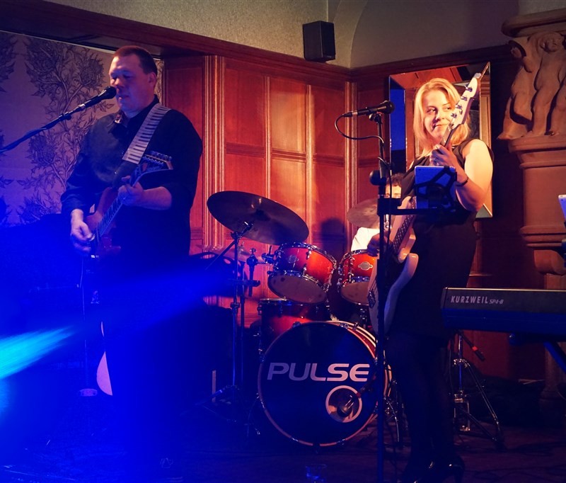 Pulse wedding Band Ayrshire at Piersland House, Troon