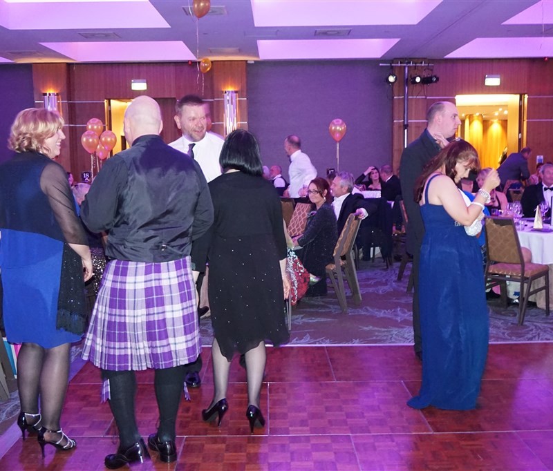 Pulse wedding band Glasgow & Ayrshire at SiMBA charity ball Edinburgh