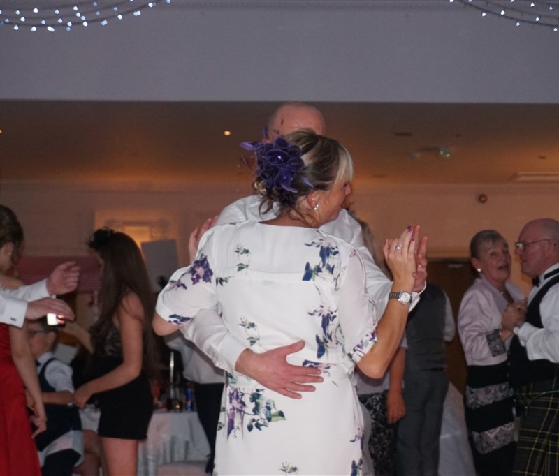 Pulse wedding band Glasgow & Ayrshire in Bothwell Bridge Hotel Motherwell people dancing on busy dance floor