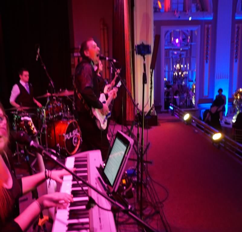 Pulse Wedding Band Scotland play Gleneagles Hotel